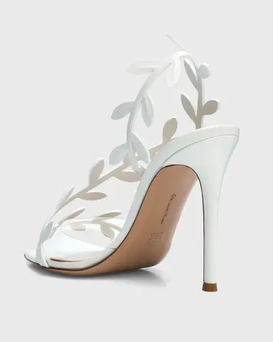 Gianvito Rossi Flavia Vine-Wrapped Leather Stiletto Sandals | Thumbnail 3 Gianvito Rossi Flavia Vine-Wrapped Leather Stiletto Sandals | Thumbnail 3
