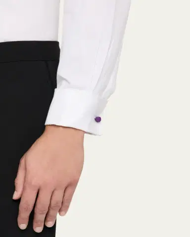 Charvet Men's Knotted Cotton Cufflinks | Thumbnail 2