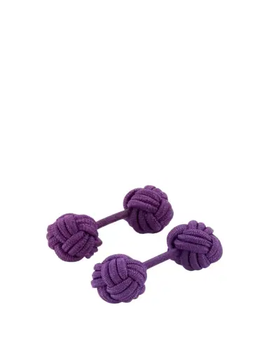 Charvet Men's Knotted Cotton Cufflinks | Thumbnail 1