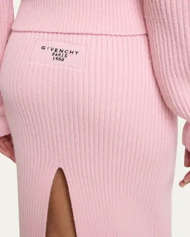 Givenchy Ribbed Knit Midi Skirt | Thumbnail 5 Givenchy Ribbed Knit Midi Skirt | Thumbnail 5