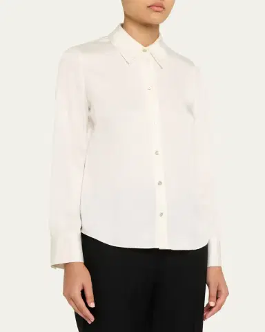 Vince Classic Slim-Fit Shirt | Thumbnail 4 Vince Classic Slim-Fit Shirt | Thumbnail 4