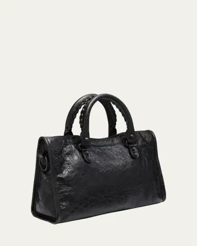 Balenciaga Le City Small Leather Top-Handle Bag | Thumbnail 3 Balenciaga Le City Small Leather Top-Handle Bag | Thumbnail 3