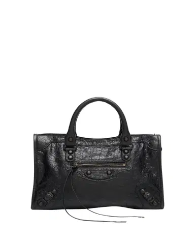 Balenciaga Le City Small Leather Top-Handle Bag | Thumbnail 1 Balenciaga Le City Small Leather Top-Handle Bag | Thumbnail 1