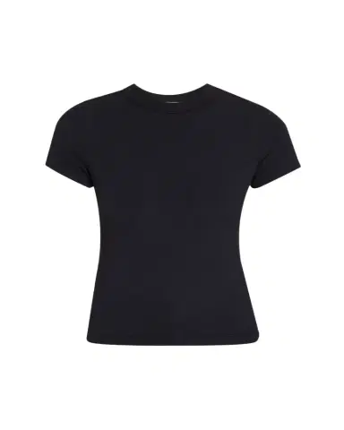Frame Ribbed Crewneck Baby Tee | Thumbnail 1