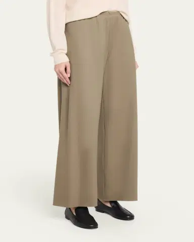 The Row Gala Wool Wide-Leg Pull-On Pants | Thumbnail 8 The Row Gala Wool Wide-Leg Pull-On Pants | Thumbnail 8