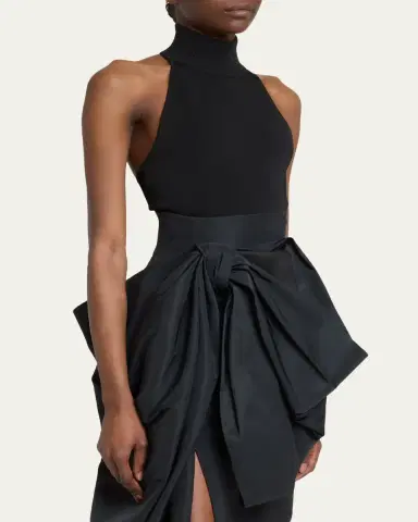 Givenchy Mock-Neck Knit Halter Top | Thumbnail 4 Givenchy Mock-Neck Knit Halter Top | Thumbnail 4
