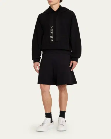 Alexander McQueen Men's Leather Oversized Sneakers | Thumbnail 3