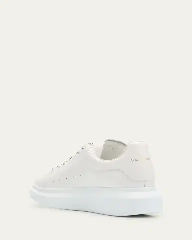 Alexander McQueen Men's Leather Oversized Sneakers | Thumbnail 8