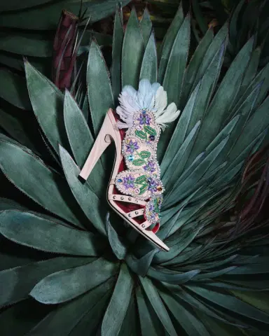 Valentino Garavani Dans Le Foyer Embellished Slingback Sandals | Thumbnail 2 Valentino Garavani Dans Le Foyer Embellished Slingback Sandals | Thumbnail 2