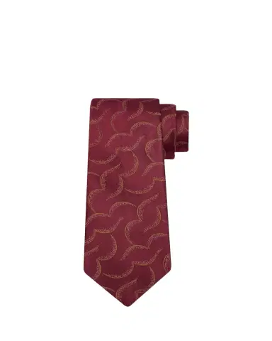 Charvet Men's Geometric Abstract Line Silk Tie | Thumbnail 1 Charvet Men's Geometric Abstract Line Silk Tie | Thumbnail 1