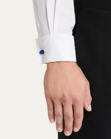 Charvet Men's Knotted Cotton Cufflinks | Thumbnail 2