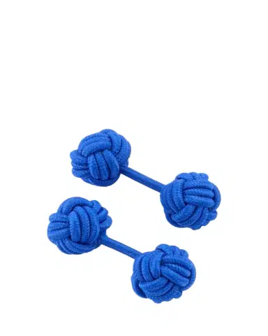 Charvet Men's Knotted Cotton Cufflinks | Thumbnail 1