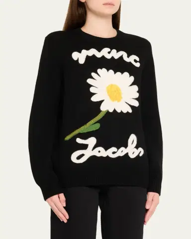 Marc Jacobs Marc Is Joy Crewneck Sweater | Thumbnail 4