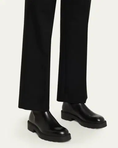 The Row Nobilis Leather Ankle Booties | Thumbnail 2 The Row Nobilis Leather Ankle Booties | Thumbnail 2