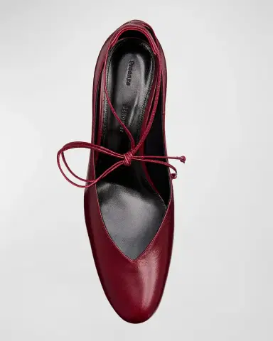 Proenza Schouler Uma Leather Ankle-Tie Pumps | Thumbnail 5 Proenza Schouler Uma Leather Ankle-Tie Pumps | Thumbnail 5