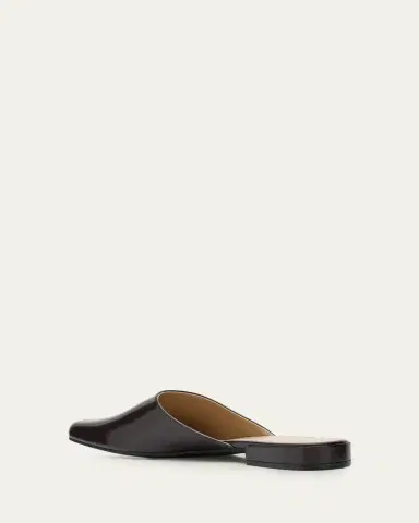 The Row Penelope Leather Mules | Thumbnail 4 The Row Penelope Leather Mules | Thumbnail 4