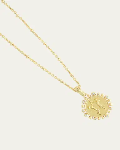 Anabel Aram Jewelry Zodiac Pendant Necklace | Thumbnail 4