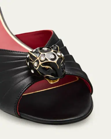 Valentino Garavani 55mm Pas De Chat Leather Mules | Thumbnail 3