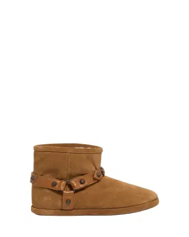 Balenciaga Alaska Soft Shearling-Lined Suede Ankle Booties | Thumbnail 1 Balenciaga Alaska Soft Shearling-Lined Suede Ankle Booties | Thumbnail 1
