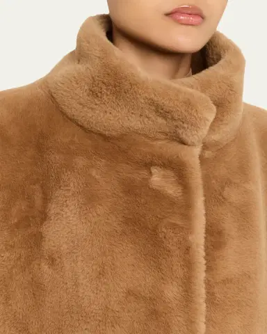 Herno Oversized Alternative Fur Coat | Thumbnail 5 Herno Oversized Alternative Fur Coat | Thumbnail 5