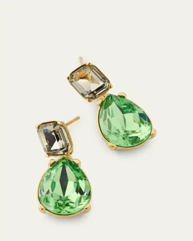 Oscar de la Renta Crystal Drop Earrings | Thumbnail 3 Oscar de la Renta Crystal Drop Earrings | Thumbnail 3