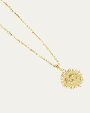 Anabel Aram Jewelry Zodiac Pendant Necklace | Thumbnail 4