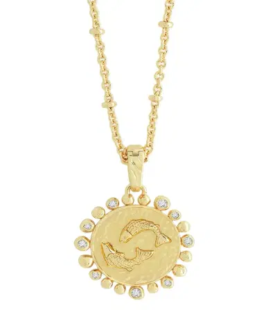 Anabel Aram Jewelry Zodiac Pendant Necklace | Thumbnail 1
