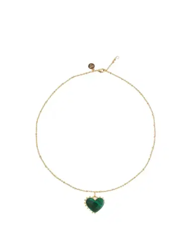 Anabel Aram Jewelry Heart Stone Pendant Necklace | Thumbnail 1