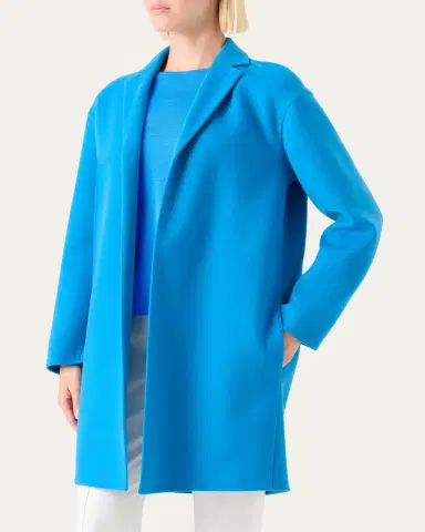 Akris Mae Cashmere Top Coat | Thumbnail 4 Akris Mae Cashmere Top Coat | Thumbnail 4