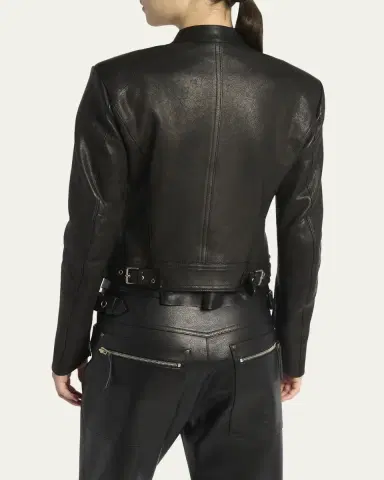 Tom Ford Leather Moto Jacket | Thumbnail 3 Tom Ford Leather Moto Jacket | Thumbnail 3