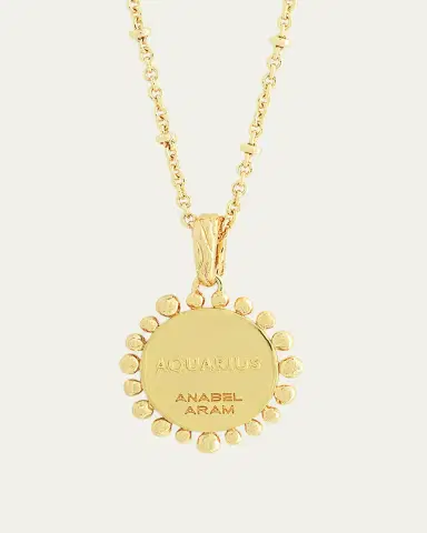 Anabel Aram Jewelry Zodiac Pendant Necklace | Thumbnail 3