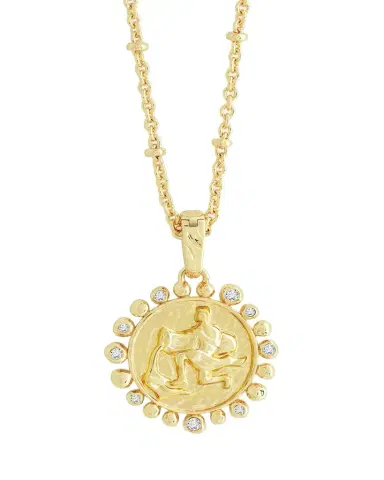 Anabel Aram Jewelry Zodiac Pendant Necklace | Thumbnail 1