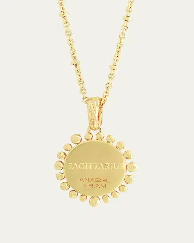 Anabel Aram Jewelry Zodiac Pendant Necklace | Thumbnail 3
