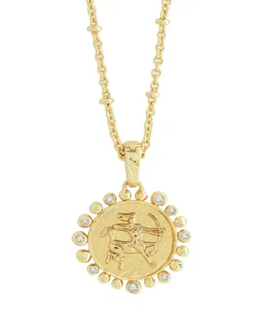 Anabel Aram Jewelry Zodiac Pendant Necklace | Thumbnail 1