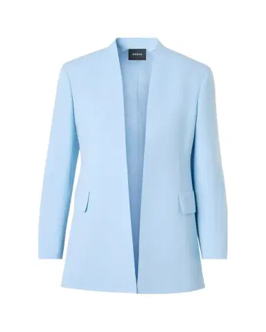 Akris Alvar Front Slits Open Blazer Jacket | Thumbnail 1 Akris Alvar Front Slits Open Blazer Jacket | Thumbnail 1