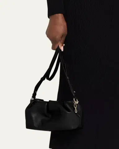 Christian Louboutin Eva Mini Pleated Crossbody Bag in Nappa Leather | Thumbnail 2 Christian Louboutin Eva Mini Pleated Crossbody Bag in Nappa Leather | Thumbnail 2