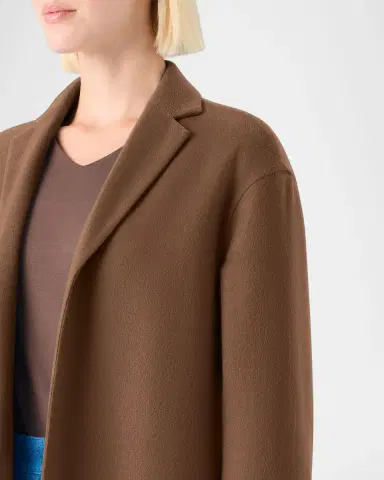 Akris Mae Cashmere Top Coat | Thumbnail 4 Akris Mae Cashmere Top Coat | Thumbnail 4