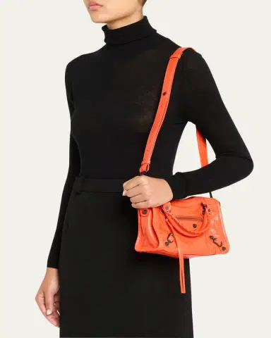 Balenciaga Le City Mini Leather Top-Handle Bag | Thumbnail 6 Balenciaga Le City Mini Leather Top-Handle Bag | Thumbnail 6