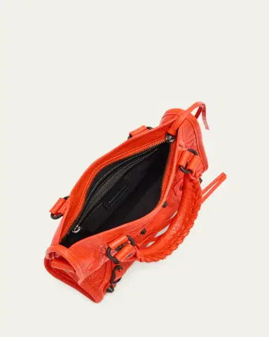 Balenciaga Le City Mini Leather Top-Handle Bag | Thumbnail 8 Balenciaga Le City Mini Leather Top-Handle Bag | Thumbnail 8