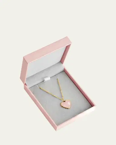 Anabel Aram Jewelry Heart Stone Pendant Necklace | Thumbnail 5