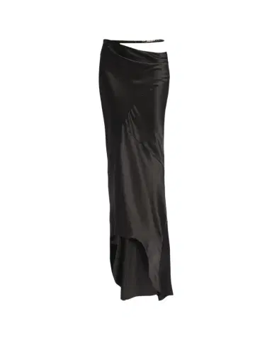 Tom Ford Asymmetric Satin Maxi Skirt With Train | Thumbnail 1