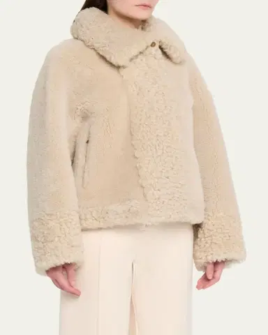Moncler Gobain Shearling Jacket | Thumbnail 4 Moncler Gobain Shearling Jacket | Thumbnail 4