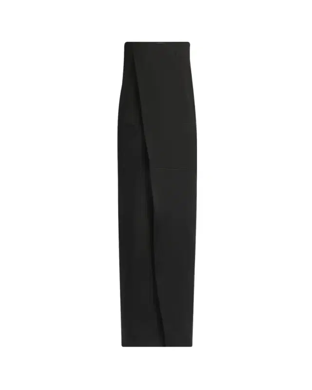 TOM FORD Strapless Column Wrap Evening Gown