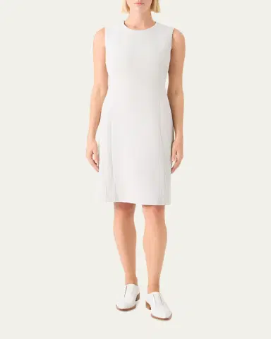 Akris Wool Crepe Sheath Dress | Thumbnail 4