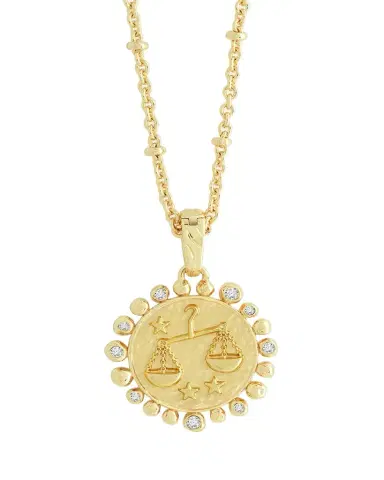Anabel Aram Jewelry Zodiac Pendant Necklace | Thumbnail 1