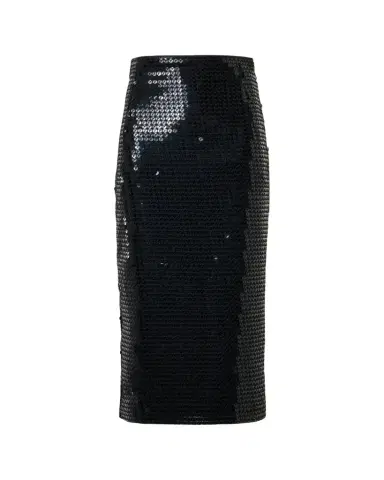 Akris Corded Sequin Midi Skirt | Thumbnail 1 Akris Corded Sequin Midi Skirt | Thumbnail 1