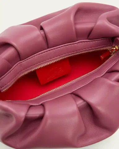 Christian Louboutin Eva Mini Pleated Crossbody Bag in Nappa Leather | Thumbnail 4 Christian Louboutin Eva Mini Pleated Crossbody Bag in Nappa Leather | Thumbnail 4