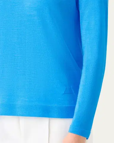 Akris Cashmere-Silk Crewneck Sweater | Thumbnail 5 Akris Cashmere-Silk Crewneck Sweater | Thumbnail 5