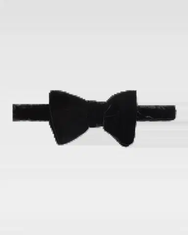 Tom Ford Men's Pre-Tied Velvet Bow Tie | Thumbnail 2 Tom Ford Men's Pre-Tied Velvet Bow Tie | Thumbnail 2