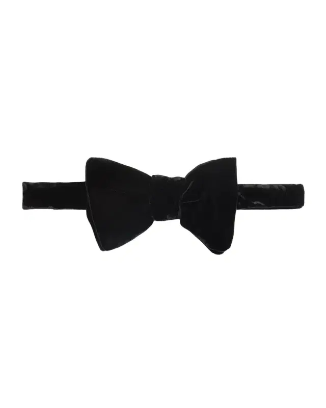 TOM FORD Men 's Pre-Tied Velvet Bow Tie